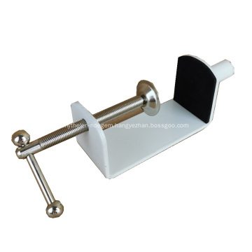 Furniture Metal Table Clamp For Acrylic Desk Screen
